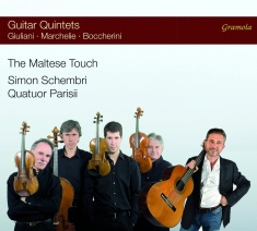 Quatuor Parisii Simon Schembri - The Maltese Touch - Guitar Quintets