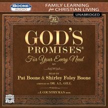 Boone Pat & Shirley Foley Boone - God's Promises For Your Every Need i gruppen CD / RNB, Disco & Soul hos Bengans Skivbutik AB (2370262)