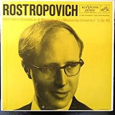 Rostropovich Mstislav - Saint-Saëns & Myakovsky: Cello