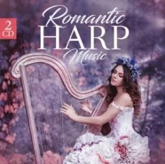 Blandade Artister - Romantic Harp Music