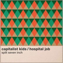 Hospital Job & The Capitalist Kids - Split i gruppen VINYL / Rock hos Bengans Skivbutik AB (2409813)