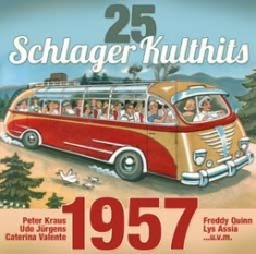 Various Artists - 25 Schlager Kulthits - 1957 in the group CD / Pop-Rock at Bengans Skivbutik AB (2430151)