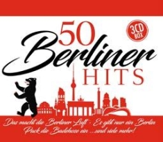 Blandade Artister - 50 Berliner Hits i gruppen CD / Pop hos Bengans Skivbutik AB (2433349)