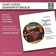 Georges Prêtre - Saint-Saëns: Samson Et Dalila i gruppen CD / Klassiskt hos Bengans Skivbutik AB (2437182)