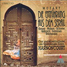 Harnoncourt Nikolaus - Mozart: Die Entführung Aus Dem i gruppen CD / Klassiskt hos Bengans Skivbutik AB (2437190)