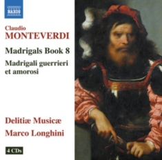 Delitiae Musicae Marco Longhini - Madrigals, Book 8 (4 Cd)