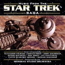 Blandade Artister - Music From The Star Trek Saga Vol 1 in the group CD / Film/Musikal at Bengans Skivbutik AB (2478627)