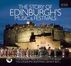 Various Artists - Edinburgh's Music & FestivalStory in the group CD / Elektroniskt,Pop-Rock at Bengans Skivbutik AB (2491863)