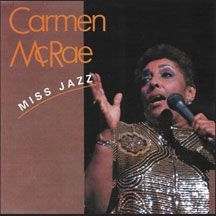Mcrae Carmen - Miss Jazz i gruppen CD / Jazz/Blues hos Bengans Skivbutik AB (2519948)