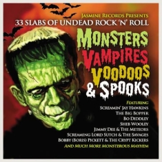 Blandade Artister - Monsters, Vampires, Voiodoos & Spoo
