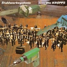 Die Krupps - Stahlwerksynfonie (Grey/Black Splat