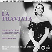 Maria Callas - Verdi: La Traviata (Lisboa, 27 i gruppen CD / Klassiskt hos Bengans Skivbutik AB (2547269)