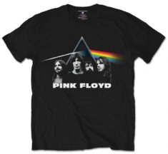 Pink Floyd DSOTM Band & Prism Black Mens T Shirt L - T-shirt L