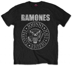 Ramones -  Seal Mens Black T Shirt (S)