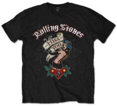 Rolling Stones Miss You Black Mens T Shirt: Small -  T-shirt S (S)