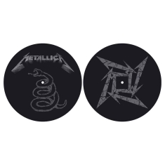 Metallica - The Black Album Slipmat Pair