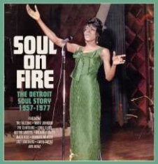 Various Artists - Soul On Fire ~ The Detroit Soul Sto i gruppen CD / RnB-Soul hos Bengans Skivbutik AB (2714666)