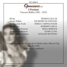 Callas Maria/Di Stefano/Siepi - Bellini: Norma-I Puritani i gruppen CD / Pop hos Bengans Skivbutik AB (3042425)