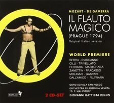 Serra/ Cilli/ Ferrara/ Molinari/ Rigon - Mozart: Il Flauto Magico i gruppen CD / Pop hos Bengans Skivbutik AB (3042834)
