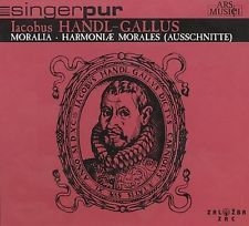 Singer Pur - Handl-Gallus: Moralia Harmonia i gruppen CD / Pop hos Bengans Skivbutik AB (3042962)
