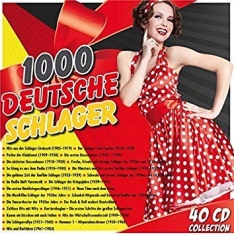 Blandade Artister - 1000 Deutsche Schlager