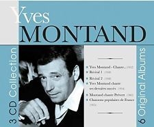 Yves Montand - 6 Original Albums i gruppen CD / Pop hos Bengans Skivbutik AB (3043593)