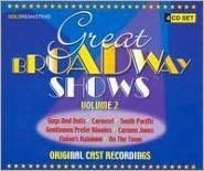 Great Broadway Shows V.2 - Original Cast Recordings i gruppen CD / Pop hos Bengans Skivbutik AB (3043906)