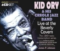 Kid Ory & His Creole Jazz Band - Live At The Beverly i gruppen CD / Jazz/Blues hos Bengans Skivbutik AB (3043908)