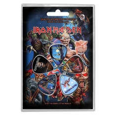 Iron Maiden - Later Albums Plectrum Pack i gruppen ÖVRIGT / Merch Blandat hos Bengans Skivbutik AB (3151368)
