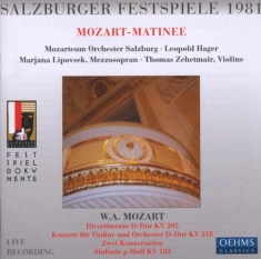 Mozart - Sf Matineen Hager