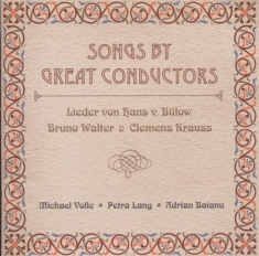 Buelow/Walter/Krauss - Dirigentenlieder