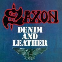 SAXON - DENIM AND LEATHER (VINYL)