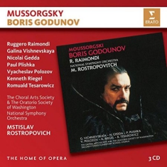 Rostropovich Mstislav - Mussorgsky: Boris Godunov