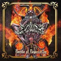 Akelarre - Decade Of Desecration i gruppen CD / Hårdrock/ Heavy metal hos Bengans Skivbutik AB (3225048)