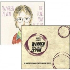Warren Zevon - Live Broadcasts:1976 & 1994 i gruppen CD / Rock hos Bengans Skivbutik AB (3227560)