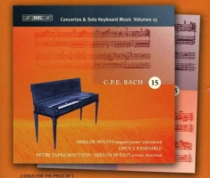 Bach Cpe/Miklos Spanyi/Opus X - Conc. Vol 15 And Solo Vol 15