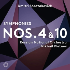Shostakovich Dmitry - Symphonies Nos. 4 & 10