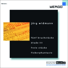 Widmann Jörg - Fünf Bruchstücke Etude Iii Freie