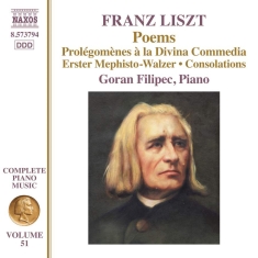 Liszt Franz - Complete Piano Music, Vol. 51: Poem