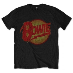 David Bowie/ LADIES TEE: DIAMOND DOGS VINTAGE (XL) 