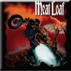 Meat Loaf - Meat Loaf Fridge Magnet: Bat Out Of Hell