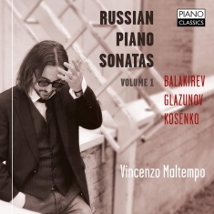 Balakirev Mili Glazunov Alexande - Russian Piano Sonatas, Vol. 1