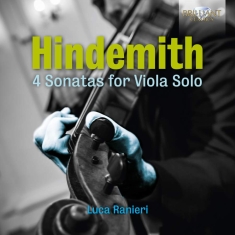 Hindemith Paul - 4 Sonatas For Viola Solo
