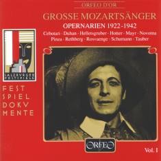 Mozart W A - Grosse Mozartsänger, Vol. 1