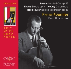 Brahms / Debussy / Kodály - Cello Sonatas