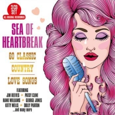 Blandade Artister - Sea Of Heartbreak:60 Classic Countr