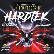 Blandade Artister - United Force Of Hardtek - Chapter 3 i gruppen VI TIPSAR / Veckans Släpp / Vecka 11 / CD Vecka 11 / DANS / ELEKTRONISKT hos Bengans Skivbutik AB (3514963)