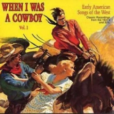 Blandade Artister - When I Was A Cowboy 1