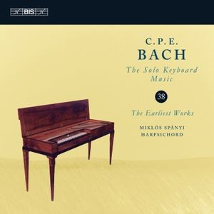 Bach C P E - Solo Keyboard Music, Vol.?38: The E