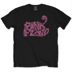 Pink Floyd - Pink Floyd Men's Tee: Swirl Logo